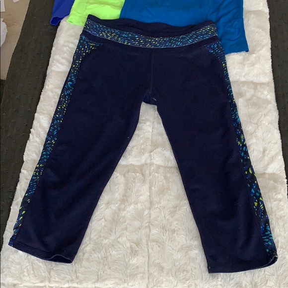 Fabletics Inkwell/Cobalt Set Size Small - Picture 2 of 5
